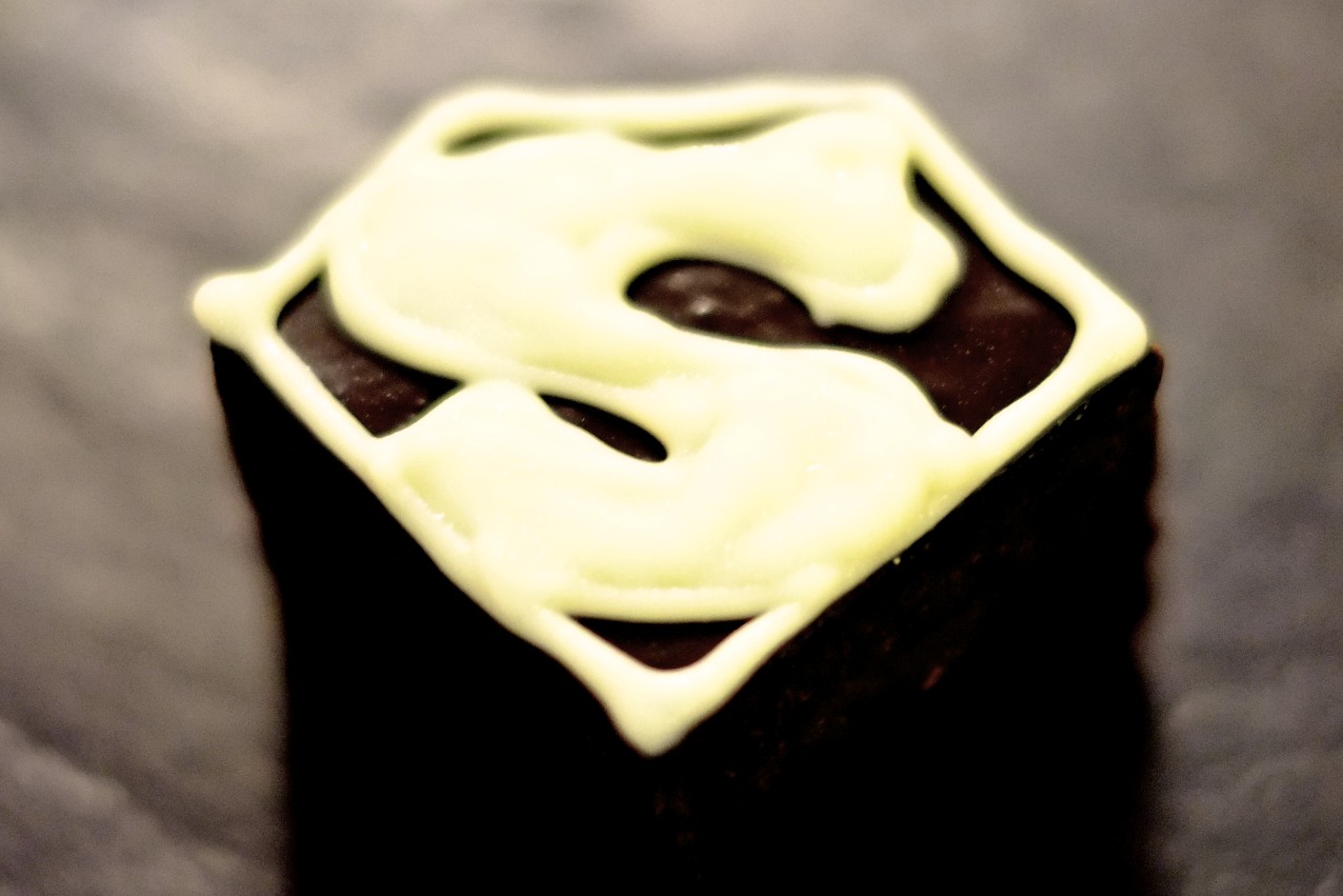Superman Chocolate Brownie