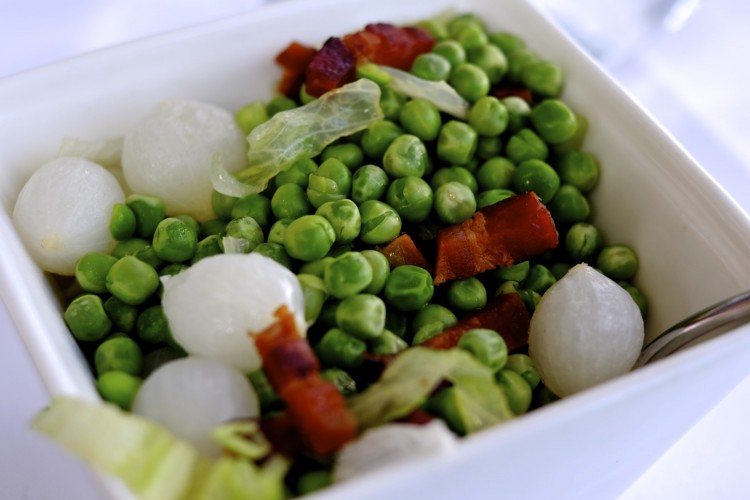 Peas and Bacon