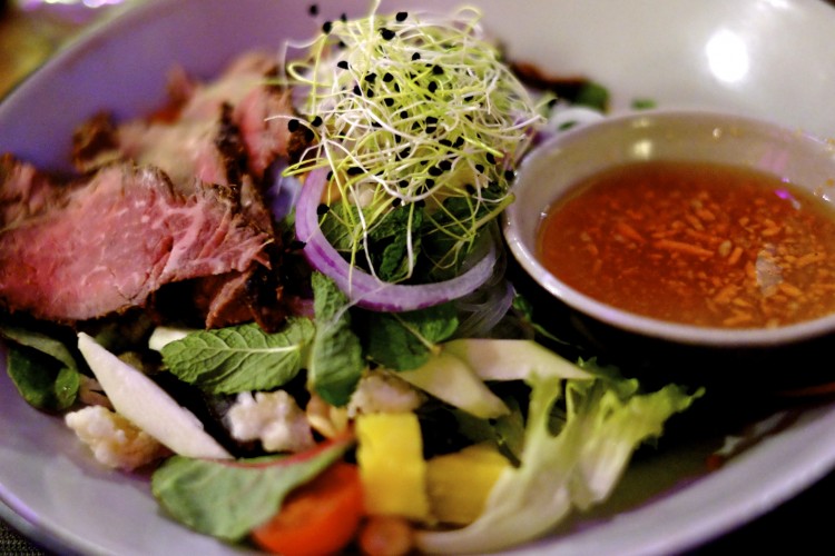 Beef Satay Salad