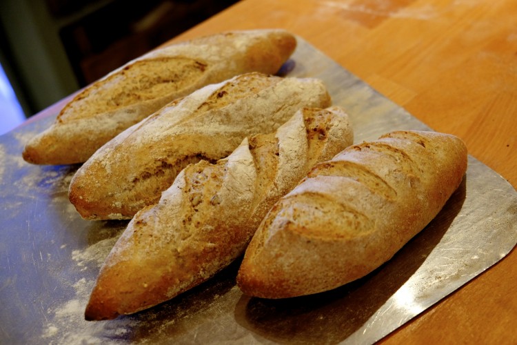 Baked Wholemeal Rolls