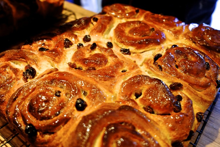 Chelsea Buns Cooked