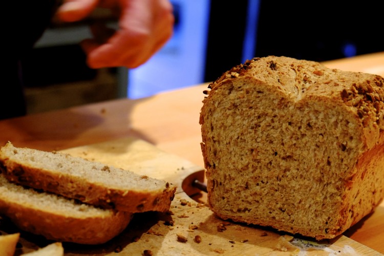 Cut Wholemeal Bread