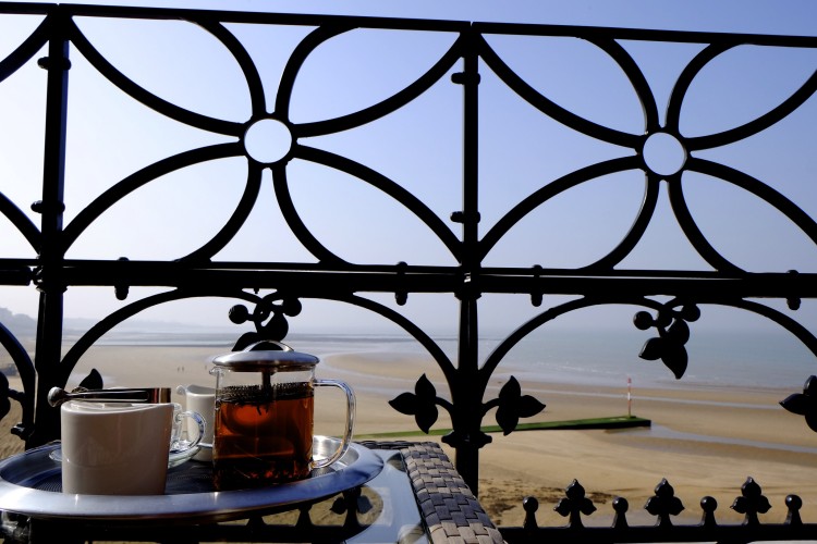 tea on Balcony