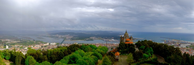 View from Pousada de Viano do Castelo