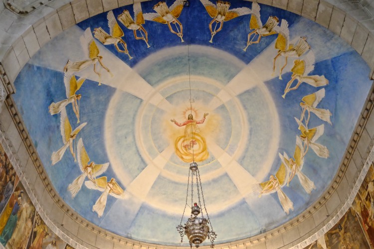 Painted Ceiling of Basilica