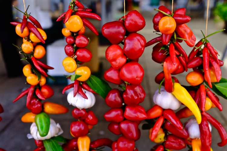 Hanging Peppers